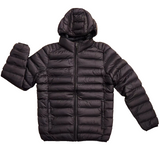 PUFFER JACKET  (BLACK)