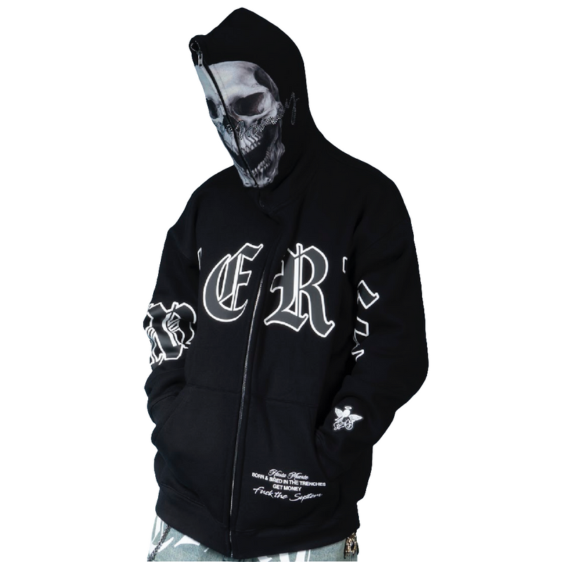 Hasta Muerte - GM Skull Full Zip Hoody (GM Skull Full Zip Hoody)