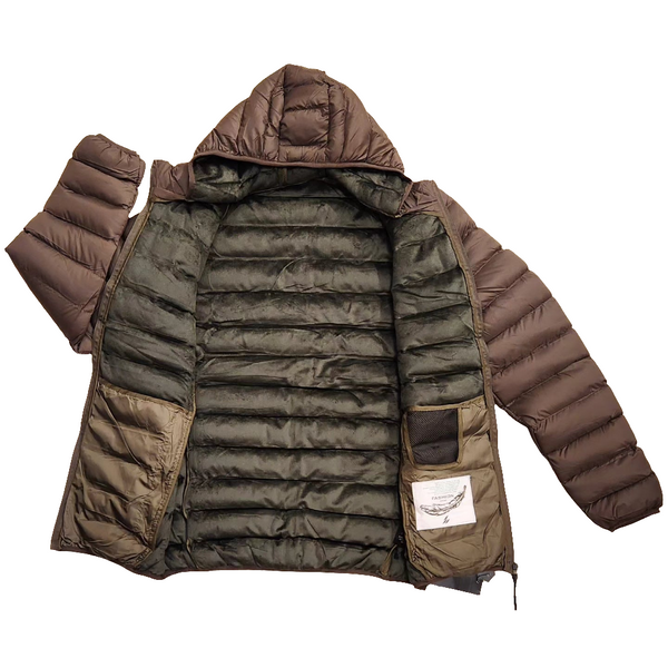 PUFFER JACKET  (OLIVE)