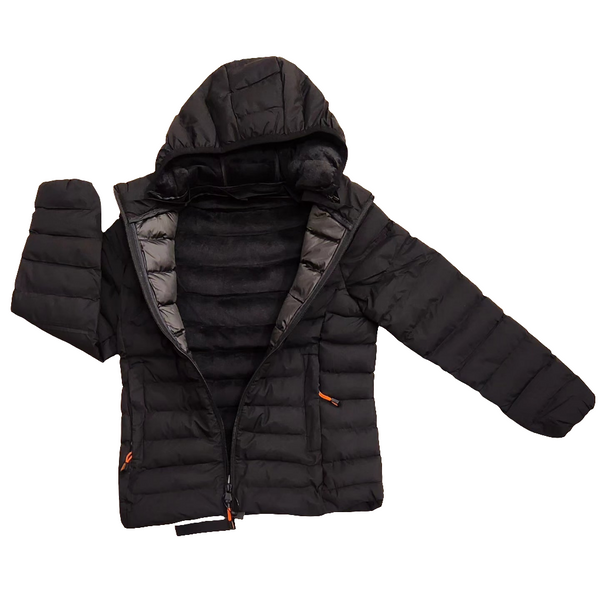 KIDS PUFFER JACKET - BLACK