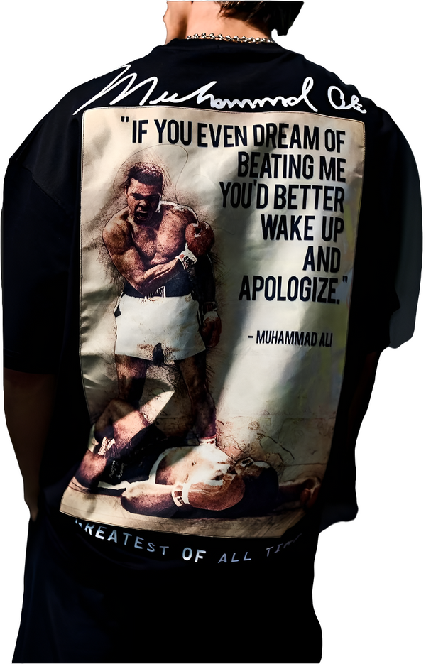 RICH GANG MUHAMMED ALI OVZ TEE (BLACK)
