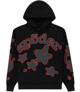 Sp5der BELUGA OUTLINE HOODIE (BLACK)