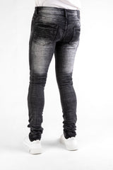 SUPER STRETCH SKINNY - BLACK (DZTR-462 BLACK)