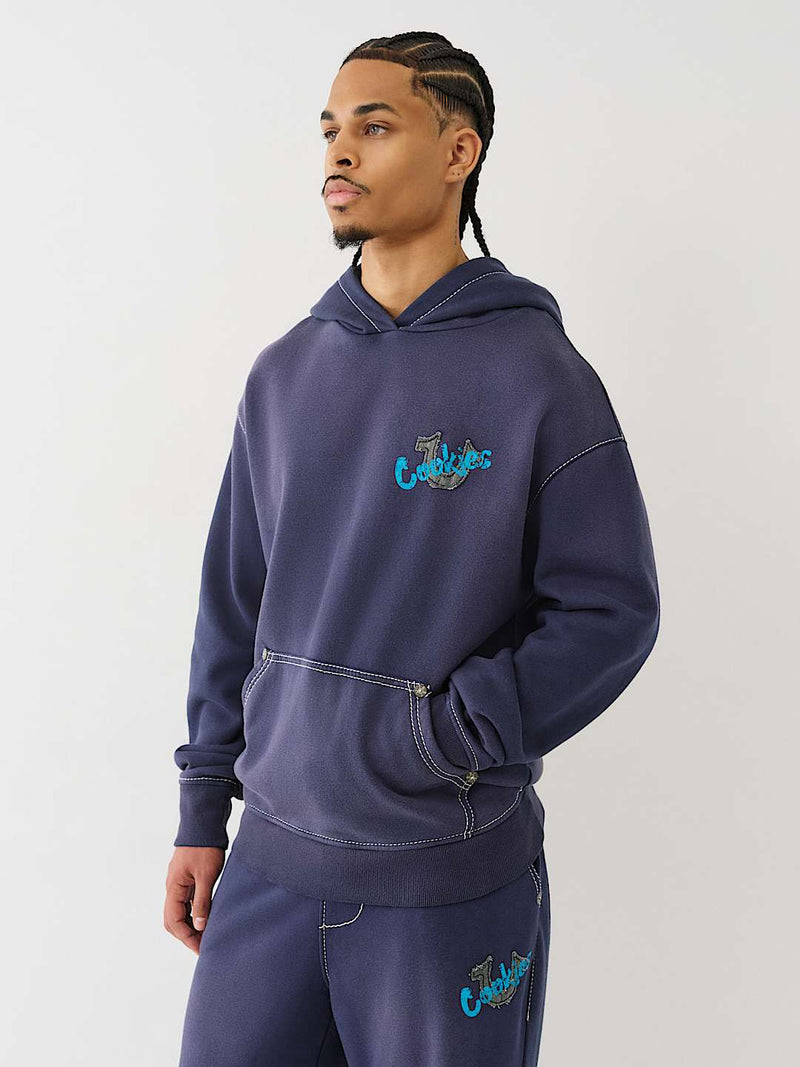 TRUE RELIGION X COOKIES APPLIQUÉ HOODIE