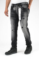 SUPER STRETCH DENIM - SLIM FIT - BLACK