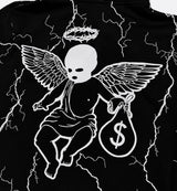 Lightning Angel - Zip Hoodie (BLACK)