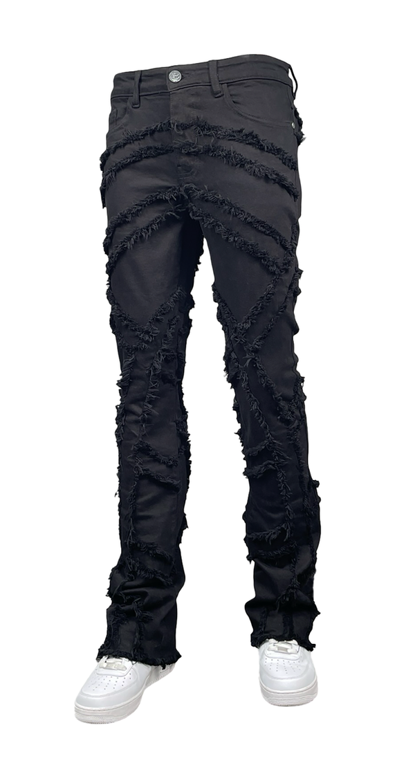 ARCH STACK JEANS BTP25874 (JET BLACK)