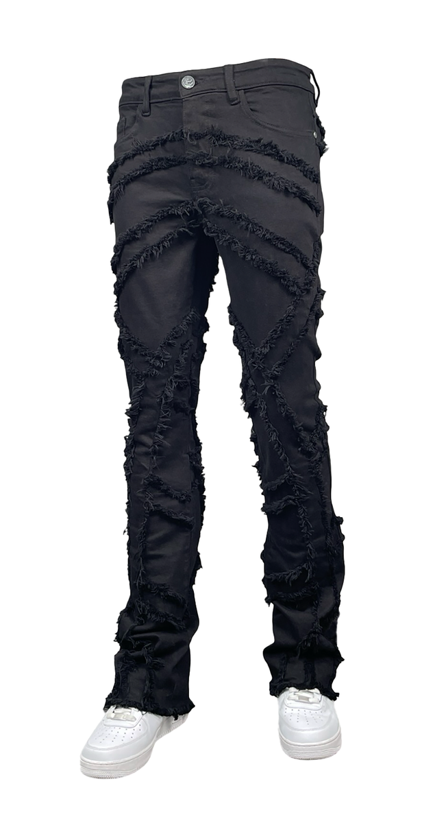 ARCH STACK JEANS BTP25874 (JET BLACK)