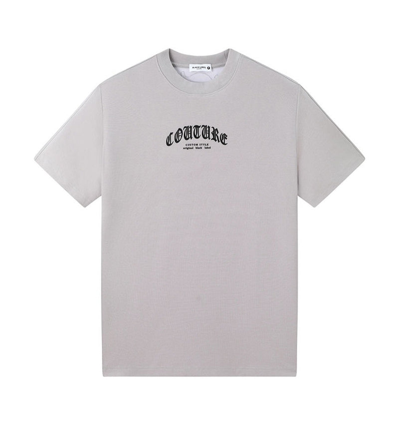 Men Black Label "COUTURE" Oversize T-Shirt