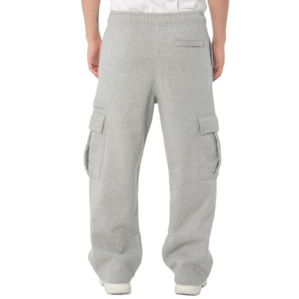 Heavyweight Basic Open Leg Cargo Sweatpants HEATHER GRAY (32PC0404)