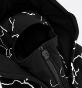 Lightning Angel - Zip Hoodie (BLACK)