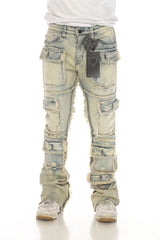 Khaki 7 PKT Stacked Flare (7PKT - 001)