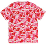 ABC CAMO COLLEGE TEE (PINK)