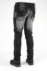SUPER STRETCH DENIM - SLIM FIT - BLACK