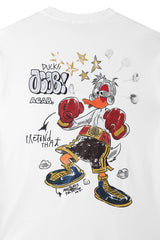 Men Black Label "KNOCKOUT" T-Shirt (WHITE)