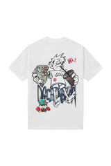 Kids Black Label "COCA" Crew Neck T-Shirt (white)