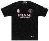 BAPE x Inter Miami CF Camo Tee (Black)