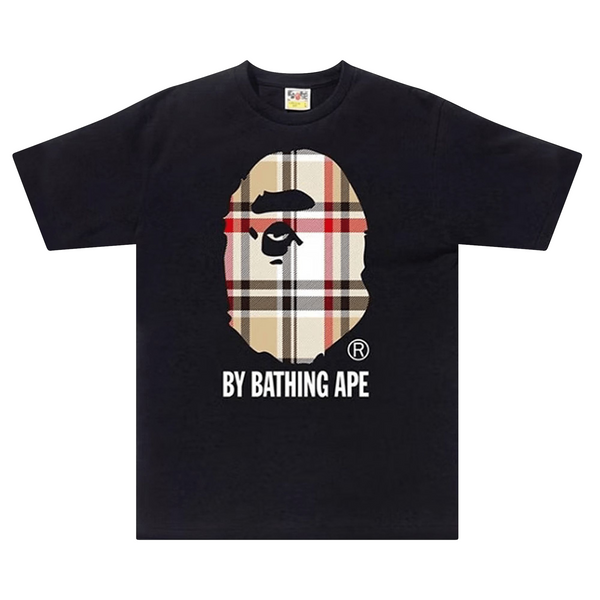 A BATHING APE MEN BAPE X BURBERRY (BLACK)
