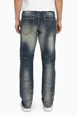 Essential Vintage Washed Straight Jeans (Sitka Blue) JP26F233