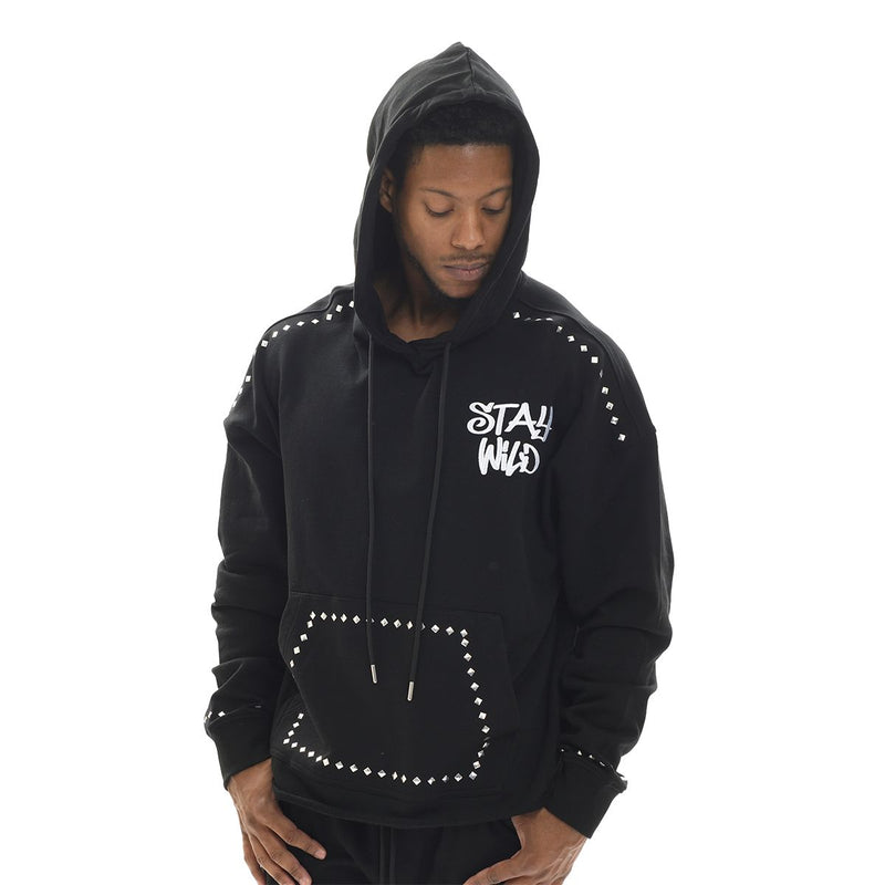 Stay Wild Cropped Hoodie