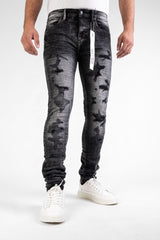 SUPER STRETCH SKINNY - BLACK (DZTR-462 BLACK)