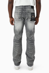 The Heavy Rip & Repaired Jeans Straight Fit (Ceres Grey) JP26F207