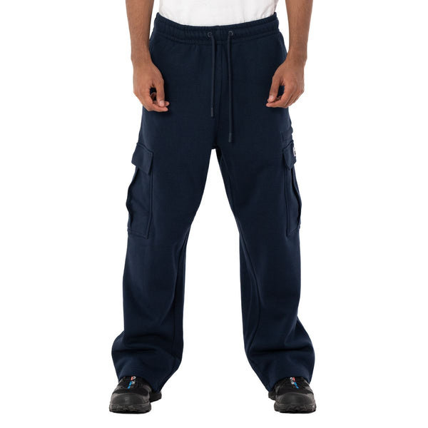 Heavyweight Basic Open Leg Cargo Sweatpants BLACK (32PC0404)