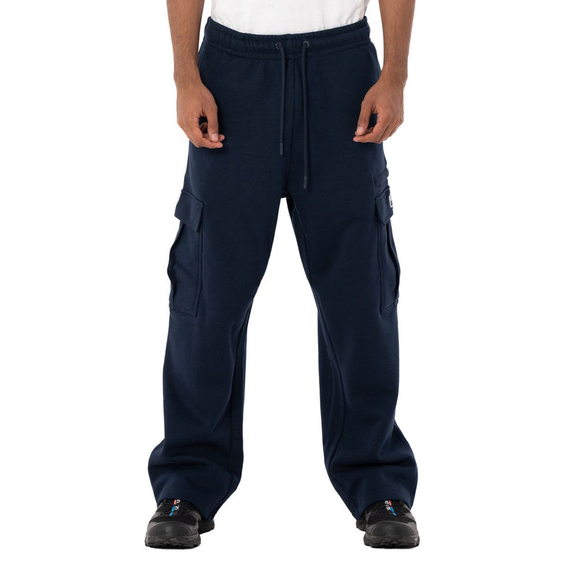 Heavyweight Basic Open Leg Cargo Sweatpants BLACK (32PC0404)