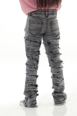 STYLO STACKED JEANS ACID WASH (SNK 2-20)