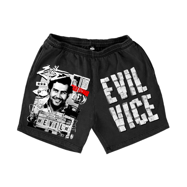 EVIL VICE PABLO SHORT BLACK (S25-45)