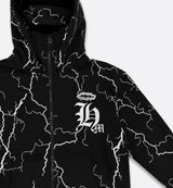 Lightning Angel - Zip Hoodie (BLACK)
