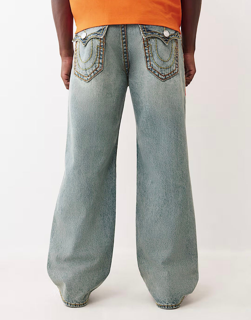 VINNY SUPER T ULTRA BAGGY JEAN (KELP MEDIUM WASH)
