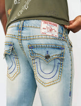 RICKY SUPER FLAP STRAIGHT JEAN (SEAGRASS MEDIUM WASH)