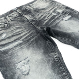 FR0ST ALONO 36" STACKED JEANS (F1712A) BLACK WASH