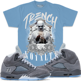 Trench Royalty - University Blue T-Shirts