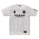 BAPE x Inter Miami CF Camo Tee (White)