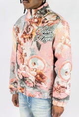 R.STONE - ANGELS TAPESTRY PUFFER JKT (PINK)