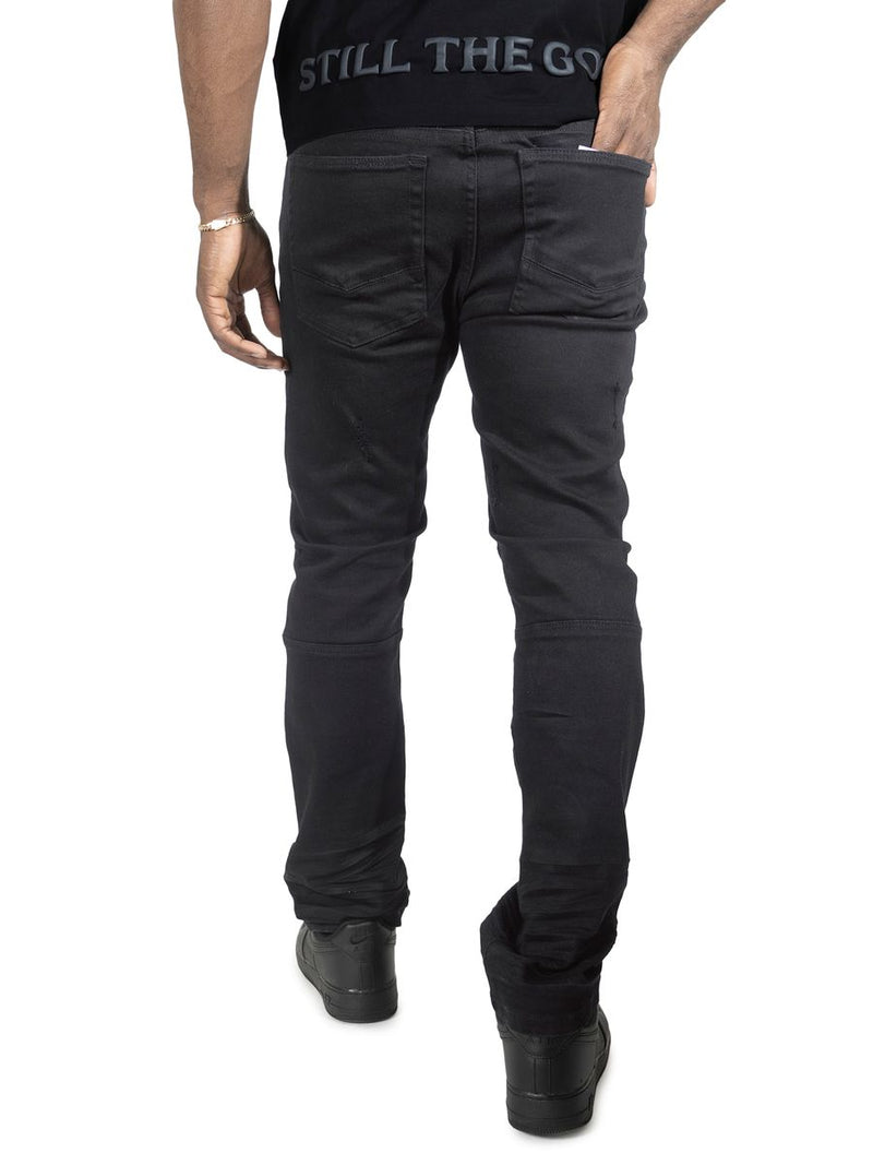 MAKOBI BRUNO JEANS M1753 (BLACK)