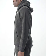 S5201, "NO RISK NO REWARD" PULLOVER HOODIE (S5201) BLACK/BLACK