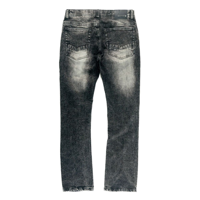 MAKOBI BIONCO JEANS BLACK WASH (M1753)