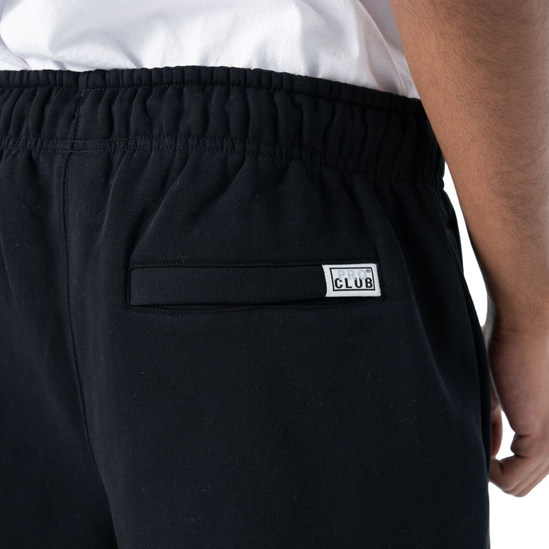 Heavyweight Basic Open Leg Cargo Sweatpants BLACK (32PC0404)
