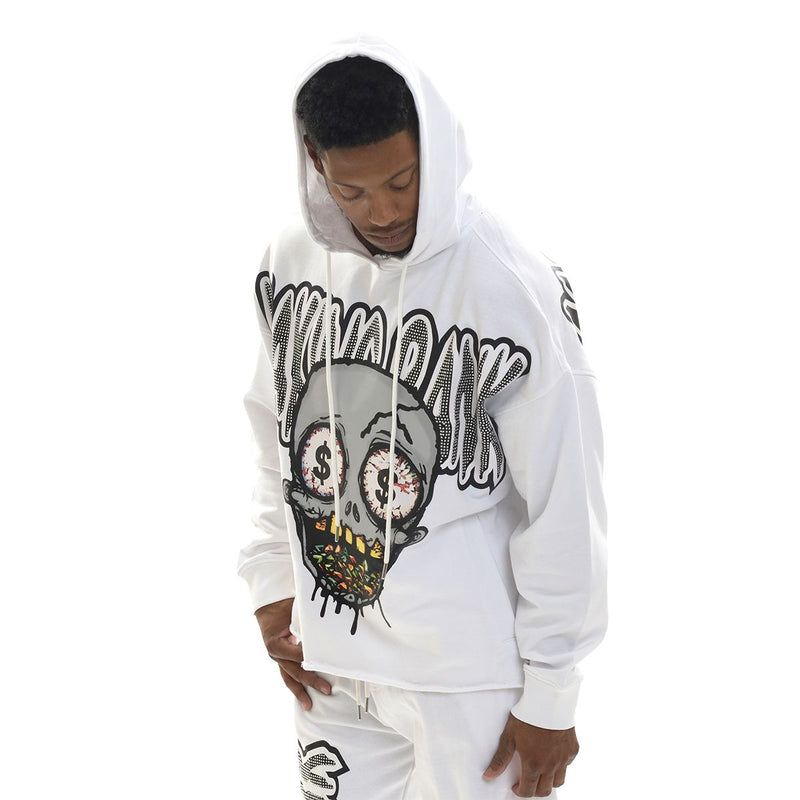 Making Bank Cropped Hoodie