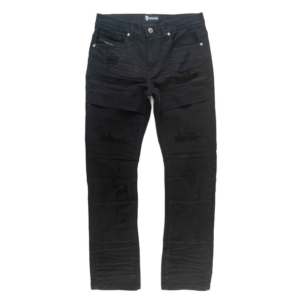 MAKOBI BRUNO JEANS M1753 (BLACK)