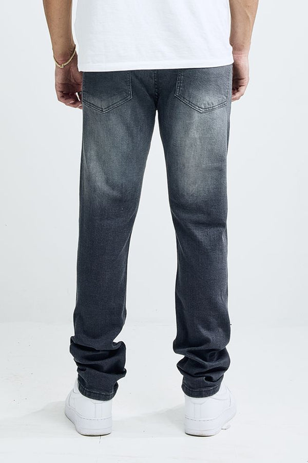 BOY'S RIP AND REPAIR DENIM (TT-50118B) GREY
