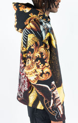 TAPESTRY PULLOVER HOODIE (BLACK)