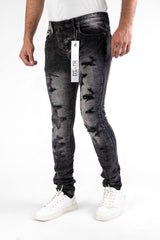 SUPER STRETCH SKINNY - BLACK (DZTR-462 BLACK)