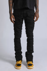 SUPPLY STACKED JEANS JET-BLACK FALCON (SPD25-8)