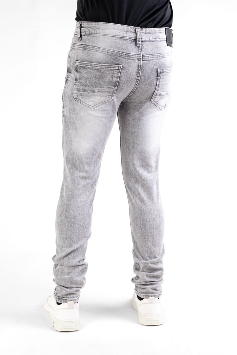 SUPER STRETCH SKINNY - GREY (DZTR-464 GREY)