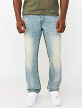 RICKY SUPER FLAP STRAIGHT JEAN (SEAGRASS MEDIUM WASH)