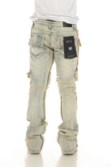 Khaki 7 PKT Stacked Flare (7PKT - 001)